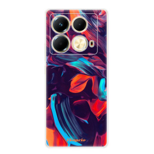 Silikonové pouzdro iSaprio - Infinix Note 40 - Color Marble 19