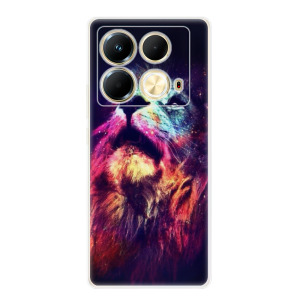 Silikonové pouzdro iSaprio - Infinix Note 40 - Lion in Colors