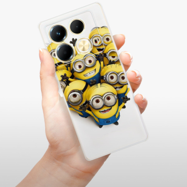 Silikonové pouzdro iSaprio - Infinix Note 40 - Mimons 01