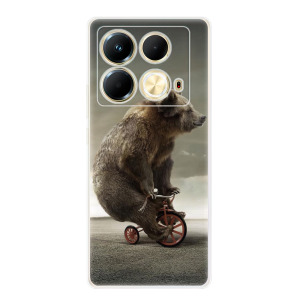 Silikonové pouzdro iSaprio - Infinix Note 40 - Bear 01