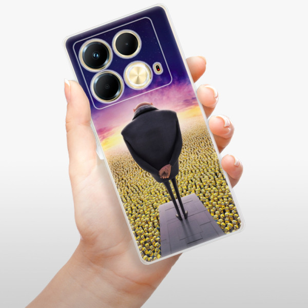 Silikonové pouzdro iSaprio - Infinix Note 40 - Gru