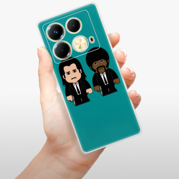 Silikonové pouzdro iSaprio - Infinix Note 40 - Pulp Fiction