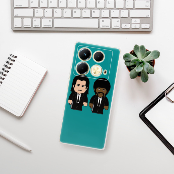 Silikonové pouzdro iSaprio - Infinix Note 40 - Pulp Fiction