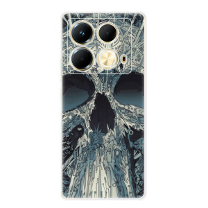 Silikonové pouzdro iSaprio - Infinix Note 40 - Abstract Skull