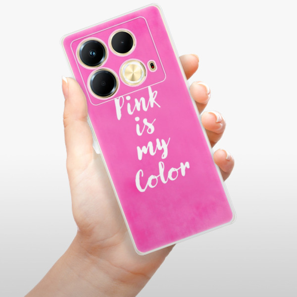 Silikonové pouzdro iSaprio - Infinix Note 40 - Pink is my color