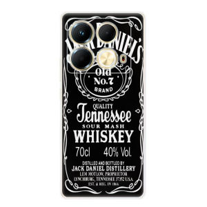 Silikonové pouzdro iSaprio - Infinix Note 40 - Jack Daniels