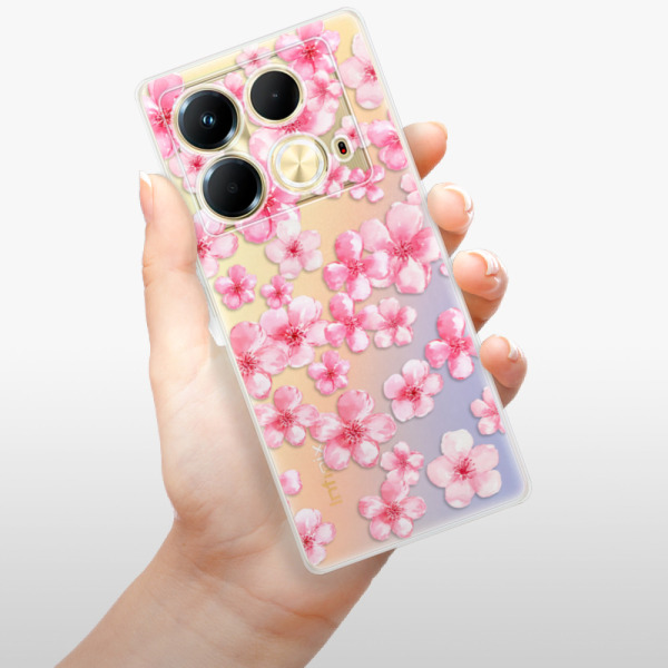 Silikonové pouzdro iSaprio - Infinix Note 40 - Flower Pattern 05