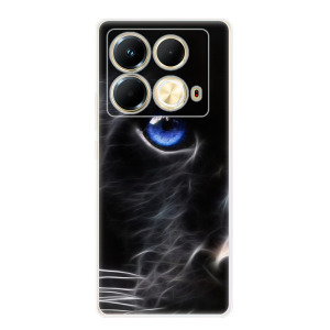 Silikonové pouzdro iSaprio - Infinix Note 40 - Black Puma