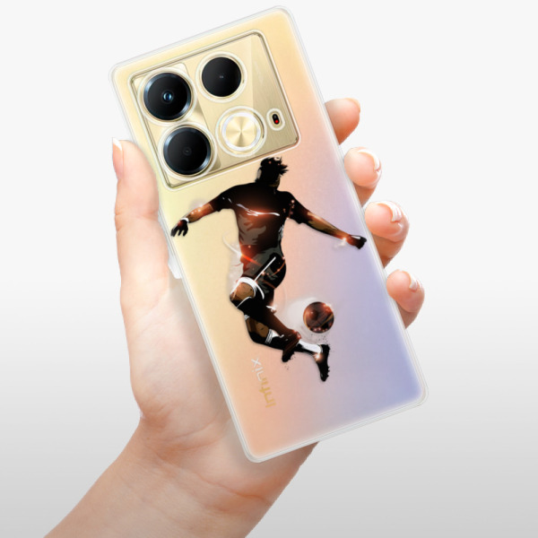 Silikonové pouzdro iSaprio - Infinix Note 40 - Fotball 01