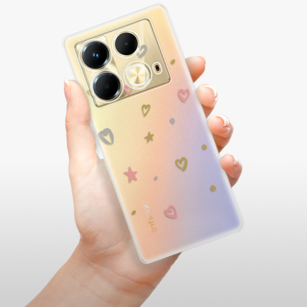 Silikonové pouzdro iSaprio - Infinix Note 40 - Lovely Pattern