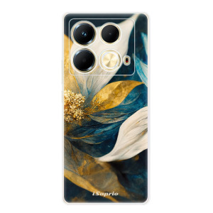 Silikonové pouzdro iSaprio - Infinix Note 40 - Gold Petals