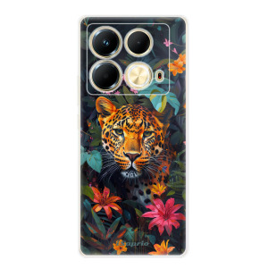 Silikonové pouzdro iSaprio - Infinix Note 40 - Flower Jaguar