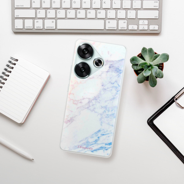 Silikonové pouzdro iSaprio - Xiaomi Poco F6 - Raibow Marble 10