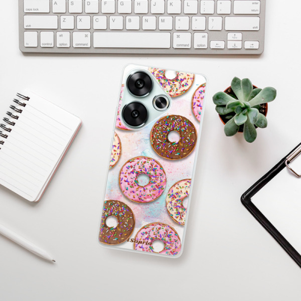 Silikonové pouzdro iSaprio - Xiaomi Poco F6 - Donuts 11