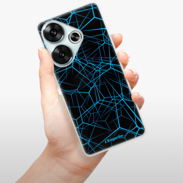 Silikonové pouzdro iSaprio - Xiaomi Poco F6 - Abstract Outlines 12