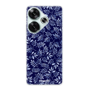 Silikonové pouzdro iSaprio - Xiaomi Poco F6 - Blue Leaves 05