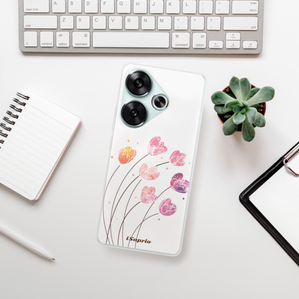 Silikonové pouzdro iSaprio - Xiaomi Poco F6 - Flowers 14