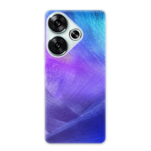 Silikonové pouzdro iSaprio - Xiaomi Poco F6 - Purple Feathers