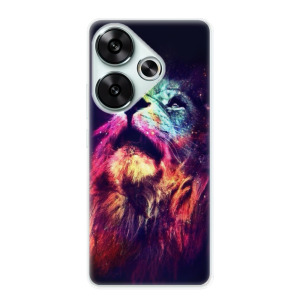 Silikonové pouzdro iSaprio - Xiaomi Poco F6 - Lion in Colors