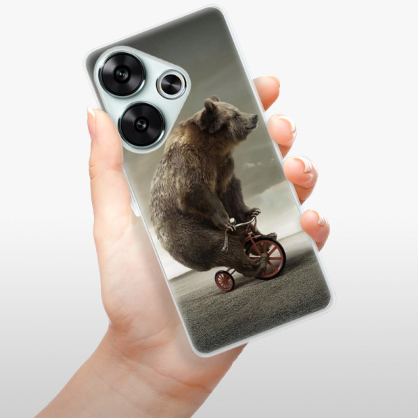 Silikonové pouzdro iSaprio - Xiaomi Poco F6 - Bear 01