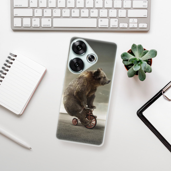 Silikonové pouzdro iSaprio - Xiaomi Poco F6 - Bear 01