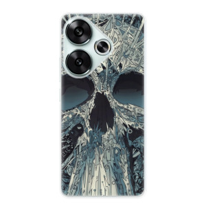 Silikonové pouzdro iSaprio - Xiaomi Poco F6 - Abstract Skull