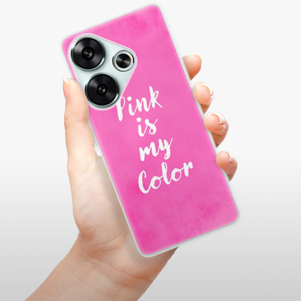 Silikonové pouzdro iSaprio - Xiaomi Poco F6 - Pink is my color