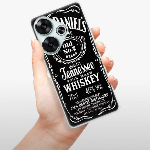 Silikonové pouzdro iSaprio - Xiaomi Poco F6 - Jack Daniels