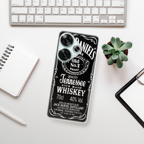 Silikonové pouzdro iSaprio - Xiaomi Poco F6 - Jack Daniels