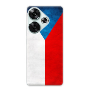 Silikonové pouzdro iSaprio - Xiaomi Poco F6 - Czech Flag