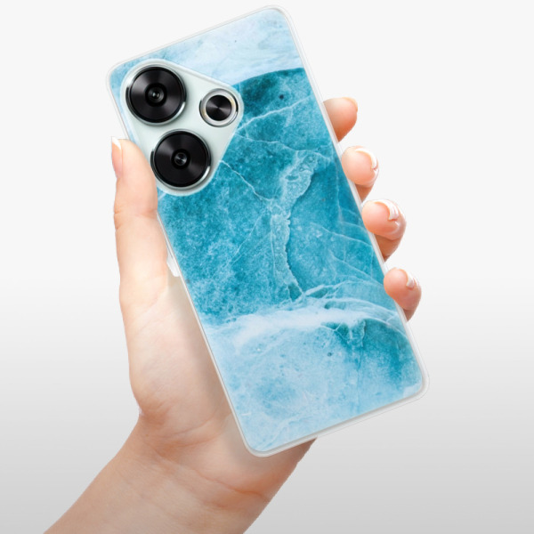 Silikonové pouzdro iSaprio - Xiaomi Poco F6 - Blue Marble