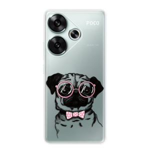 Silikonové pouzdro iSaprio - Xiaomi Poco F6 - The Pug