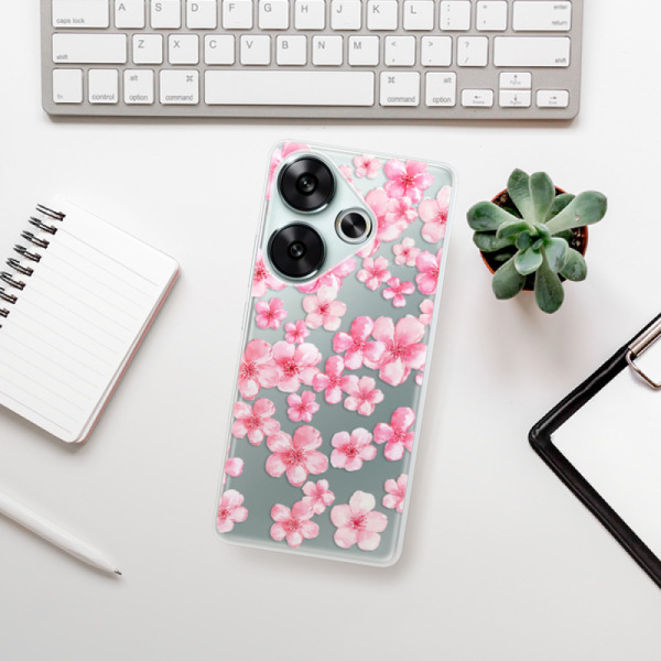Silikonové pouzdro iSaprio - Xiaomi Poco F6 - Flower Pattern 05