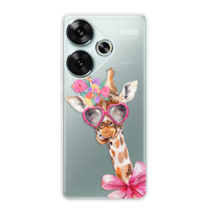 Silikonové pouzdro iSaprio - Xiaomi Poco F6 - Lady Giraffe