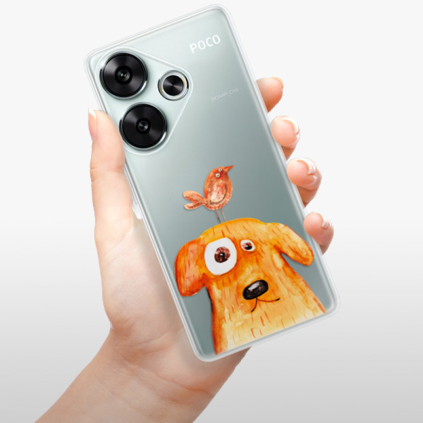 Silikonové pouzdro iSaprio - Xiaomi Poco F6 - Dog And Bird