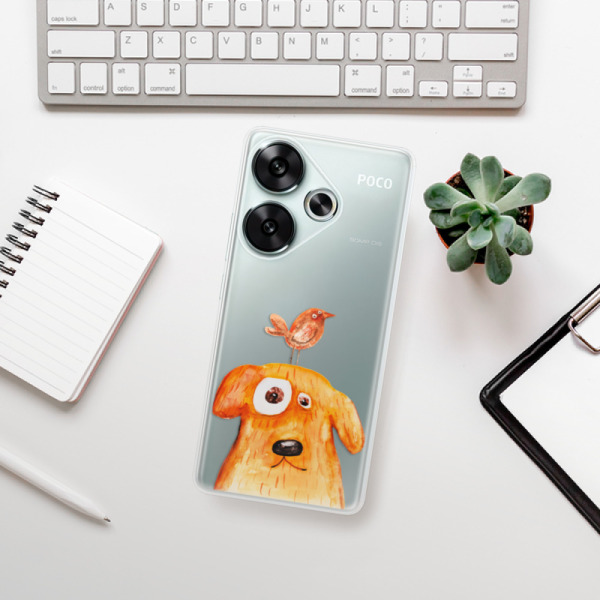 Silikonové pouzdro iSaprio - Xiaomi Poco F6 - Dog And Bird