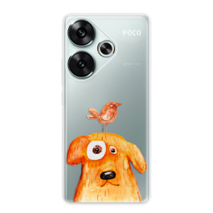 Silikonové pouzdro iSaprio - Xiaomi Poco F6 - Dog And Bird