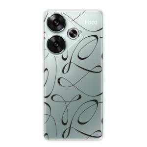 Silikonové pouzdro iSaprio - Xiaomi Poco F6 - Fancy black