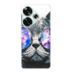 Silikonové pouzdro iSaprio - Xiaomi Poco F6 - Galaxy Cat
