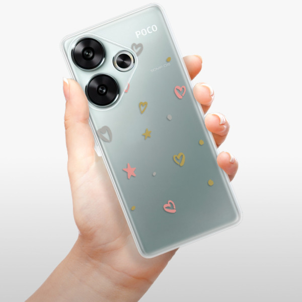 Silikonové pouzdro iSaprio - Xiaomi Poco F6 - Lovely Pattern