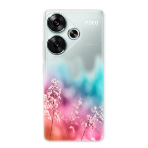 Silikonové pouzdro iSaprio - Xiaomi Poco F6 - Rainbow Grass