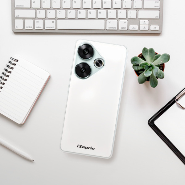 Silikonové pouzdro iSaprio - Xiaomi Poco F6 - 4Pure bílé