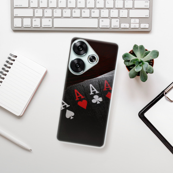 Silikonové pouzdro iSaprio - Xiaomi Poco F6 - Poker