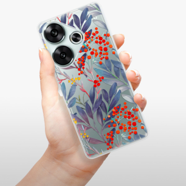 Silikonové pouzdro iSaprio - Xiaomi Poco F6 - Rowanberry
