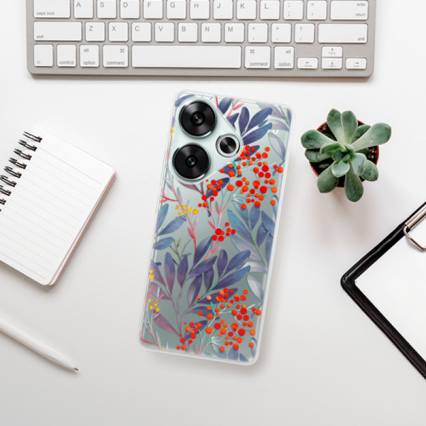 Silikonové pouzdro iSaprio - Xiaomi Poco F6 - Rowanberry