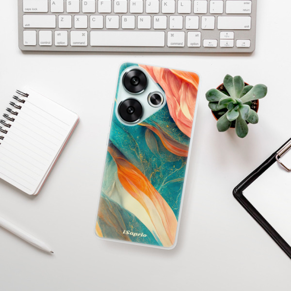 Silikonové pouzdro iSaprio - Xiaomi Poco F6 - Abstract Marble