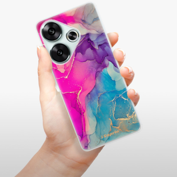 Silikonové pouzdro iSaprio - Xiaomi Poco F6 - Purple Ink