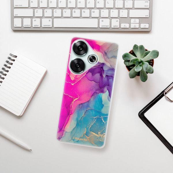 Silikonové pouzdro iSaprio - Xiaomi Poco F6 - Purple Ink