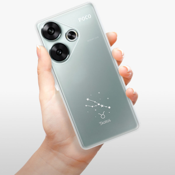 Silikonové pouzdro iSaprio - Xiaomi Poco F6 - čiré Býk