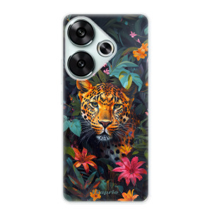 Silikonové pouzdro iSaprio - Xiaomi Poco F6 - Flower Jaguar
